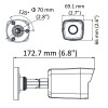 Видеокамера HiWatch DS-I450 (2.8mm/4mm/6mm)