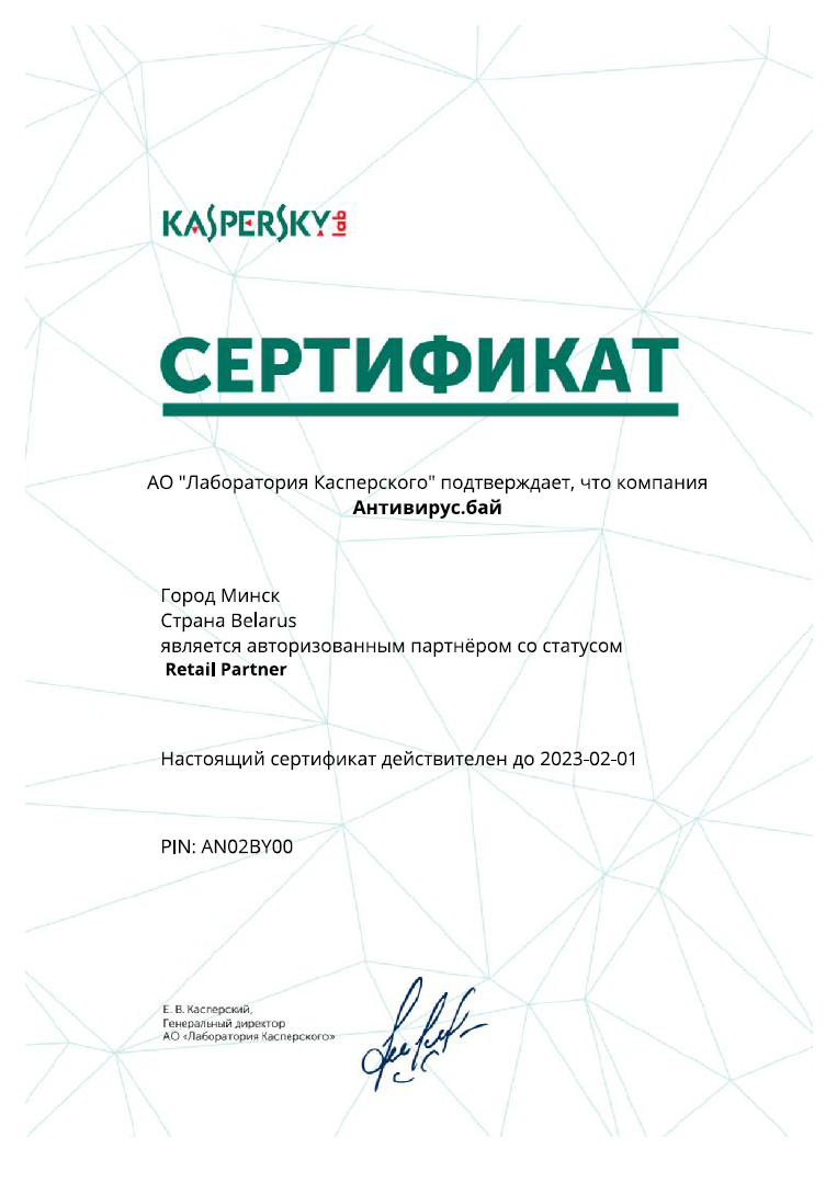 Kaspersky Premier Retail Partner